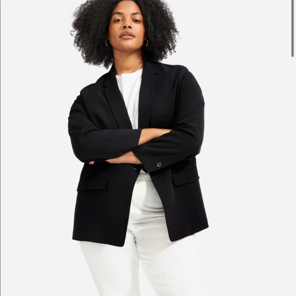 NWT Black Everlane “The Easy Blazer” | Size 00